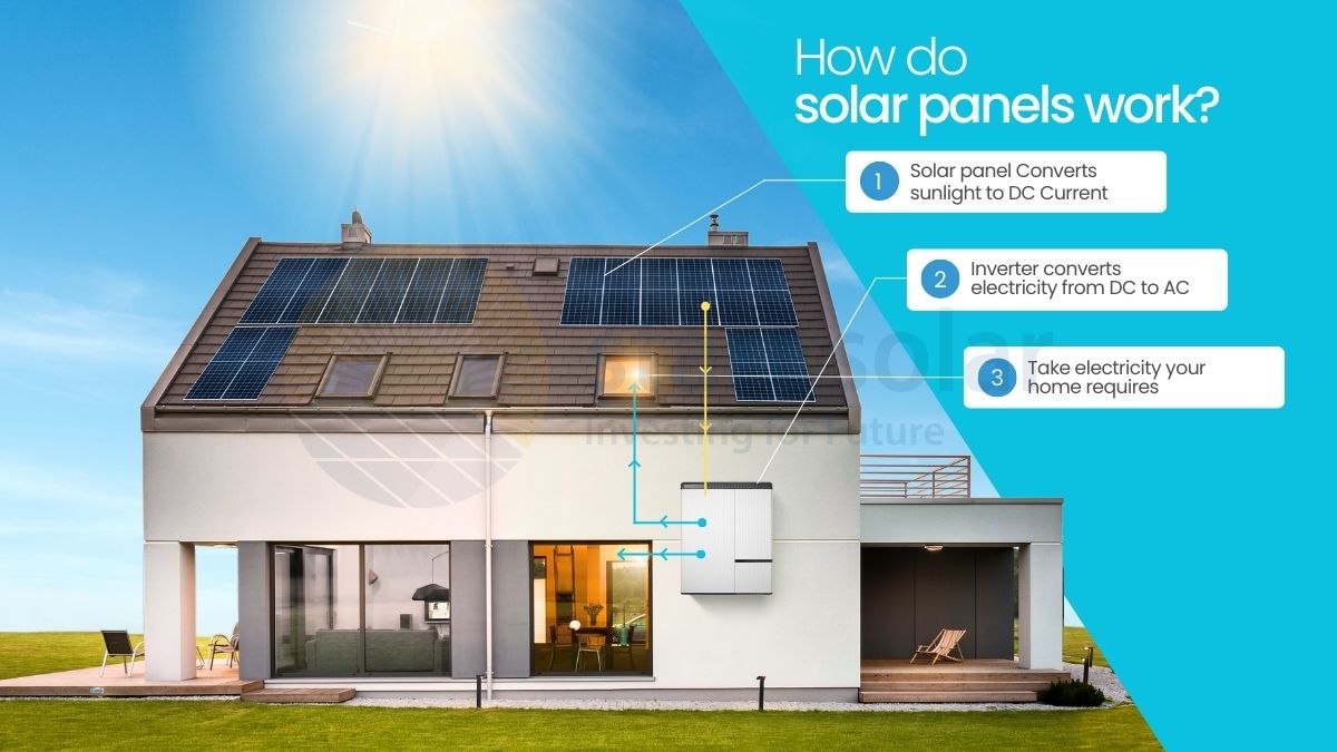 How do solar panels work